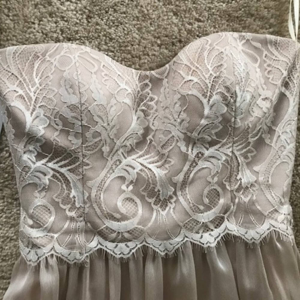Long lace dress